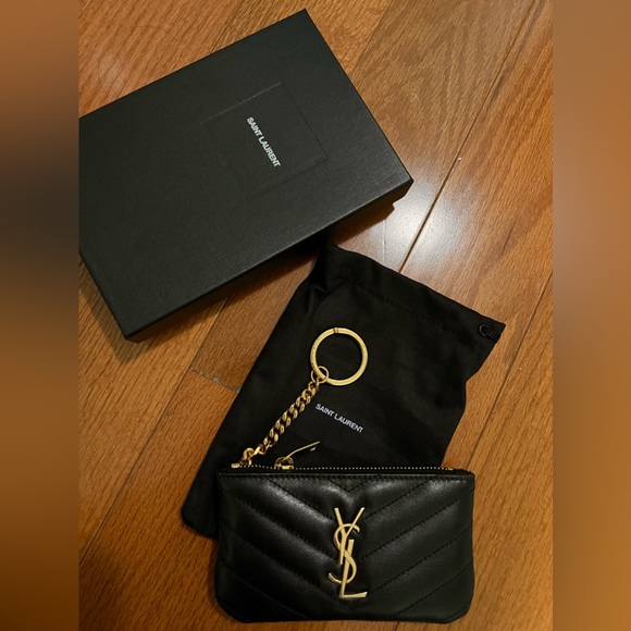 Yves Saint Laurent Accessories Ysl Key Chain Pouch Poshmark
